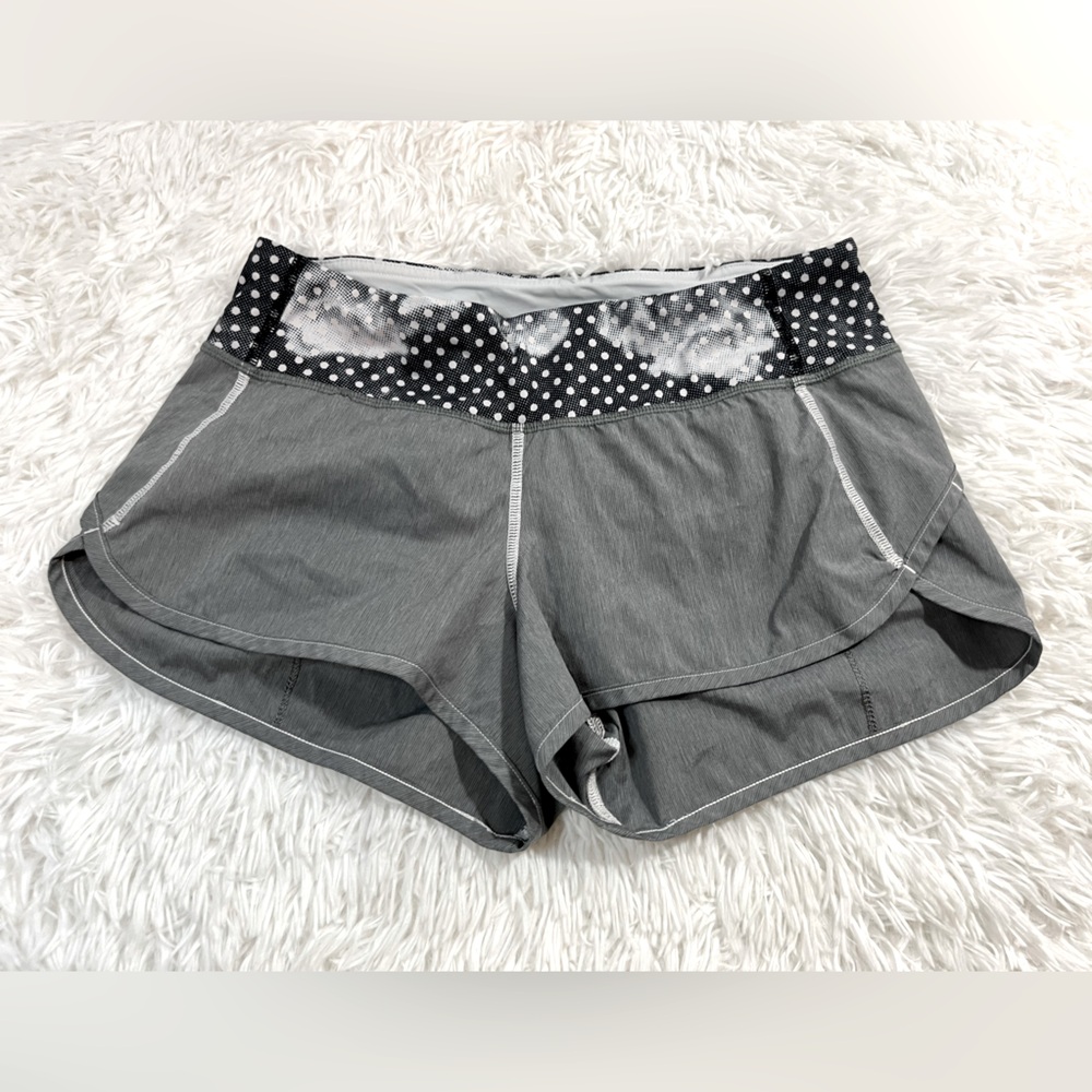 Lululemon Athletica Run Speed Short Gray Size 4